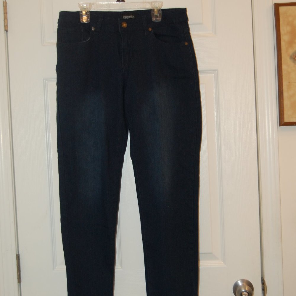 JOHN'S FASHION Women's Denim Blue Jeans Size 4 - Picture 1 of 9